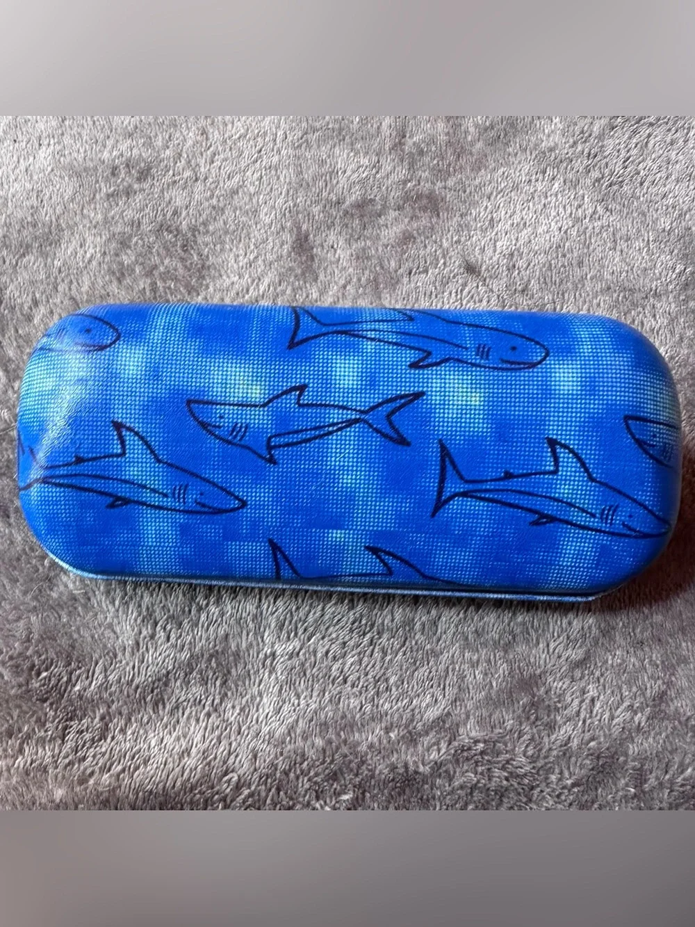 Tommy Bahama Blue Shark Kids Eyewear Case